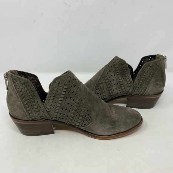 Vince Camuto Prasata Bootie Dark Grey Womens Size 9 - Picture 5 of 8